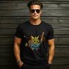 Camiseta Korok Guerreiro – Inspirada em The Legend of Zelda Máscara de Folha Arqueiro Paródia Camiseta Unisex