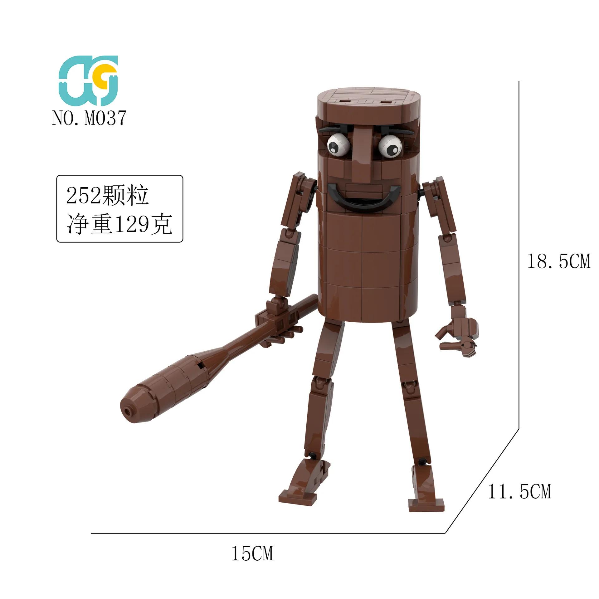

2025 Italian Brainrot Animals Tung Tung Tung Sahur Building Blocks Desk Ornament Tralalelo Tralala Bricks Іграшка Подарунок Сувеніри для вечірки