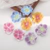New Summer Phalaenopsis Pearl Flower Stud Earrings Pastoral Fresh Vacation Style Photo Atmosphere Ear Jewelry For Women