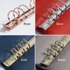 Fromthenon A7 Metal Spiral Rings Binder Clip For Diary Notebook Planner Binder File Folder With 2 Pairs Screw Premium