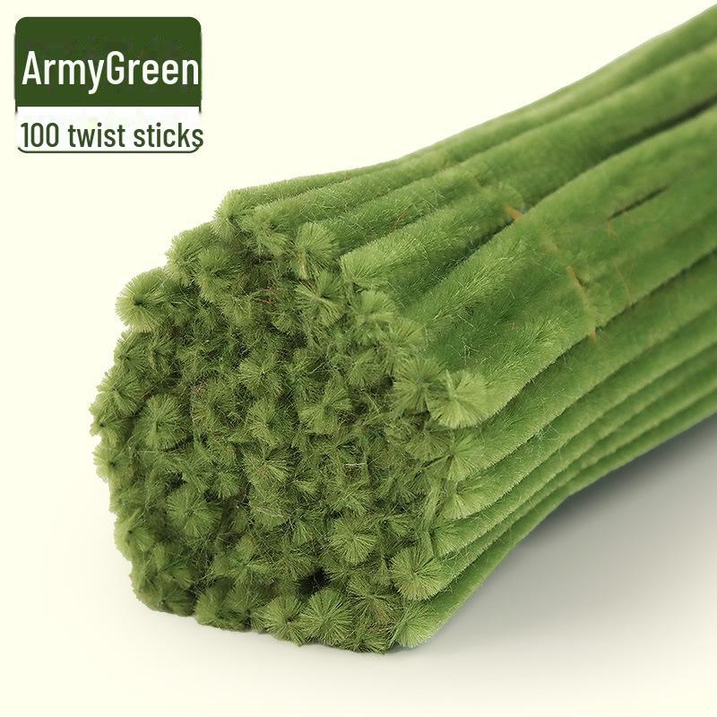 

Красочный букет из палочек-скруток 8 мм ручной работы для поделок, творчества и занятий в детском саду