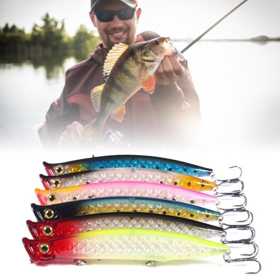 Angelköder Künstlicher Köder mit scharfem Haken Realistisch aussehende 3D-Augen Lebendige Farbe Mini-Größe Leicht zu tragen Bionischer Köder Hartköder