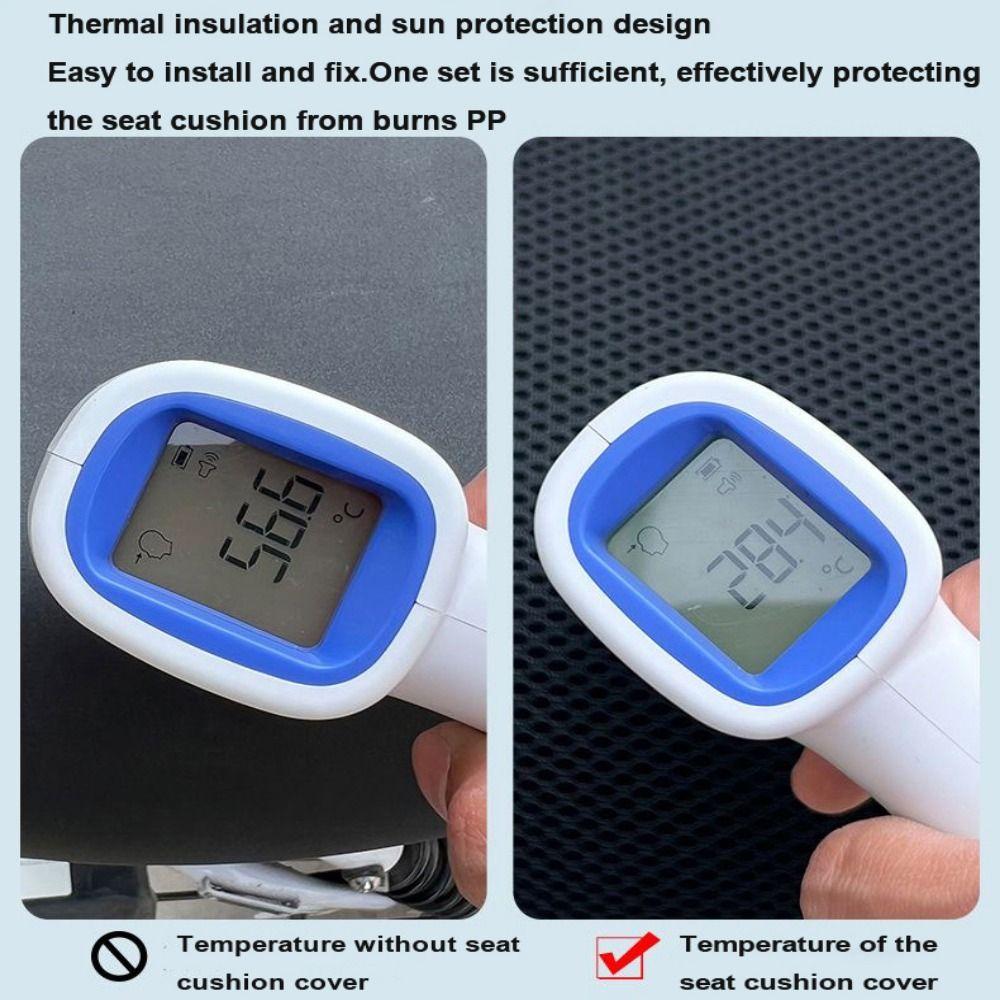 Breathable Mesh Seat Cushion Cover Outdoor Anti-Slip Cover  Electric Bike Accessories