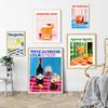 Color Kitchen Cocktail Quotes Print Murals Wine And Cheese Club Aperol Spritz Wall Art Canvas Painting Posters Cafe Home Decor