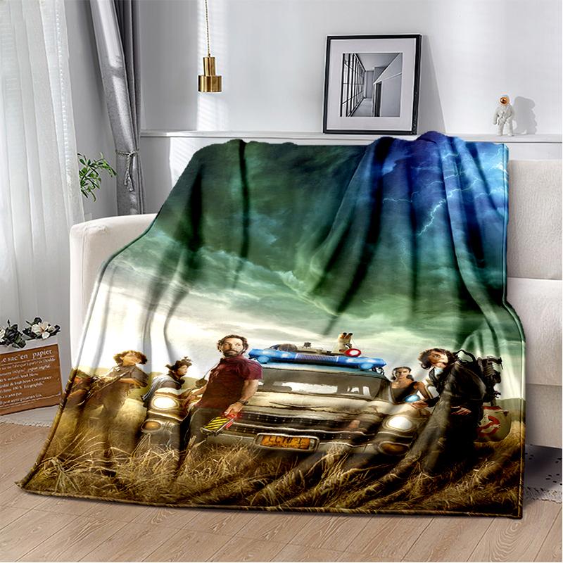 27 Style New G-Ghostbusters Horror Movie Cartoon Blanket,Soft Throw Blanket for Home Bedroom Bed Sofa Travel Picnic Cover Kids