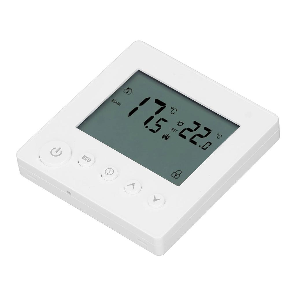 Digital Thermostat 4500W High Power Electric Floor Heating Temperature Control Thermostat for Office Mall AC 90V To