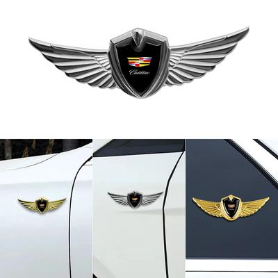 Style de Voiture Emblème Métal Chrome 3D Corporation Autocollants Ailes Carrosserie Voiture Accessoires Pour XT5 XT6 ATS XTS SRX XT4 CT5 CT6