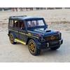 1/24 Benz G63 SUV Model auta ze slitiny Diecast & Hračka Kovové terénní vozidlo Model auta Simulace Zvuk Světlo Sběratelská hračka Dárek