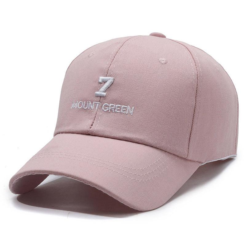 Mount 7 Embroidery Green Baseball Cap Peaked Caps Outdoor Sun Hat Gift Casual