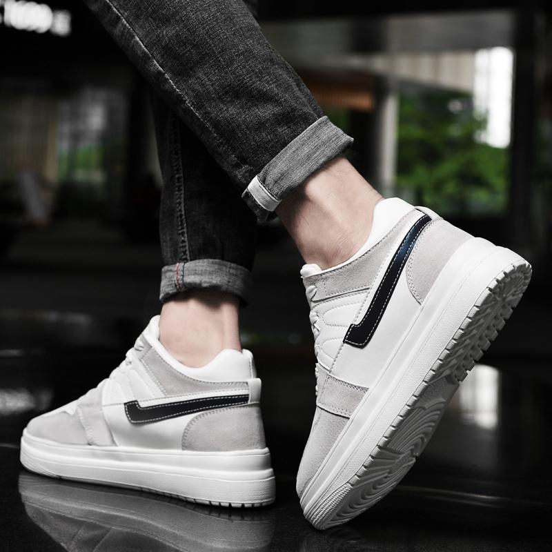 Scarpe Elevator Aumento Altezza in Vera Pelle Uomo Donna Scarpe Aumento Altezza 6cm 8cm 10cm Sneakers Uomo Scarpe Sportive Casual