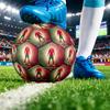 Cristiano Ronaldo Bedruckter Fußball Größe 5 Verschleißfest Standard Erwachsenen Trainingsfußball Fan Geschenk für Indoor Outdoor Spiel Sport