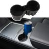 Tesla Model 3 Model Y Cup Holder Insert  Upgraded Washable Silicone Console Car Cup Holder Tesla Accessories