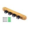 Billiard Pool Cue Rack Wall Holds 4 Cues Portable Stick Holder for Bars