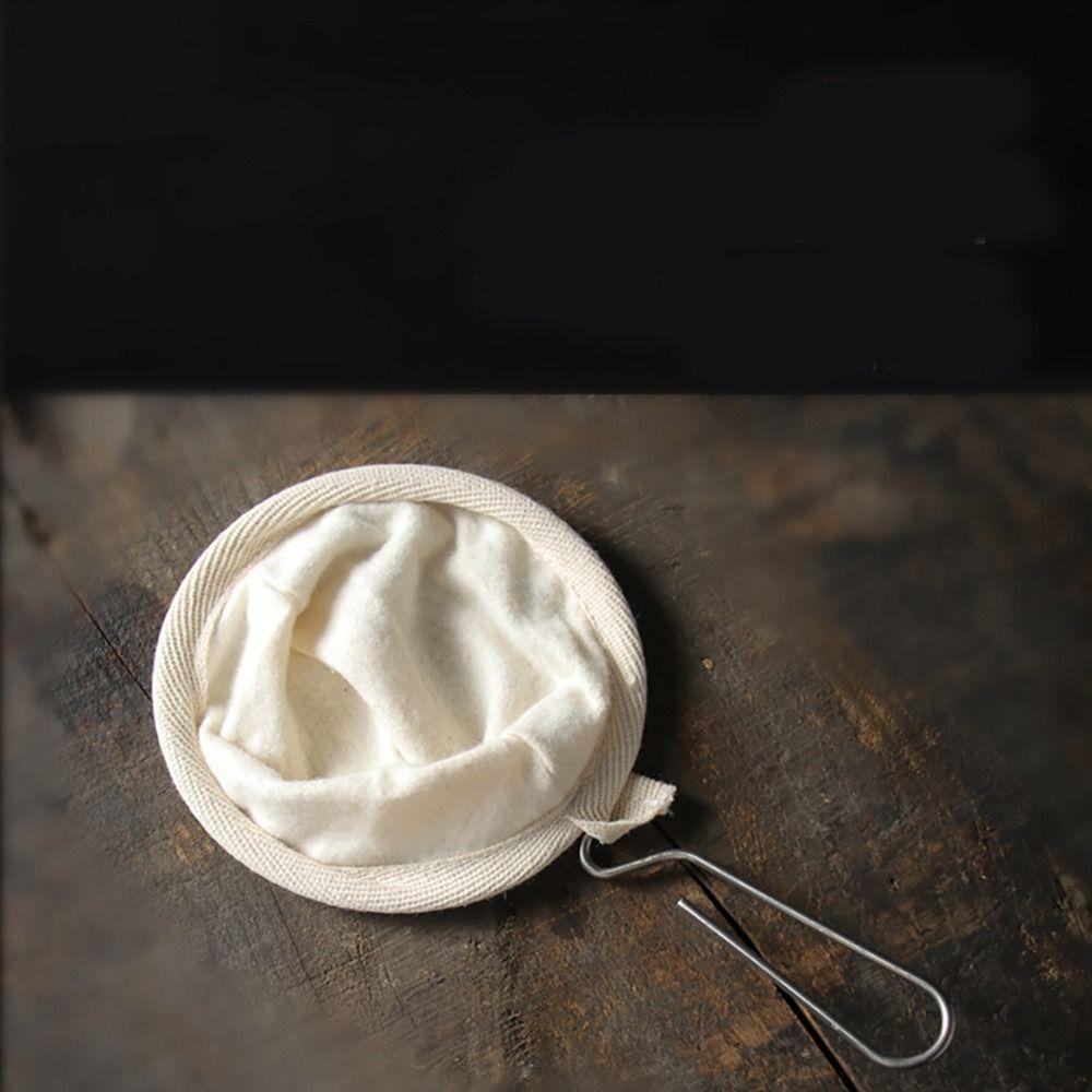 Tesil i thailandsk stil Slitesterk Tepose Gjenbrukbar Tefilterklut Kaffe