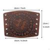 Style Bracer Wrist Bracelet Embossed Glove Symbol for Theater Props Larp Cosplay