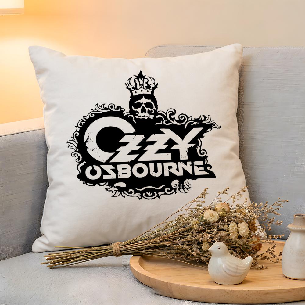 

Cushion Cover Linen SkinFriendly Soft Decorative Case for Sofa Home Decor OOzzy Osbourne band lead singer Pillow cover 30x30cm