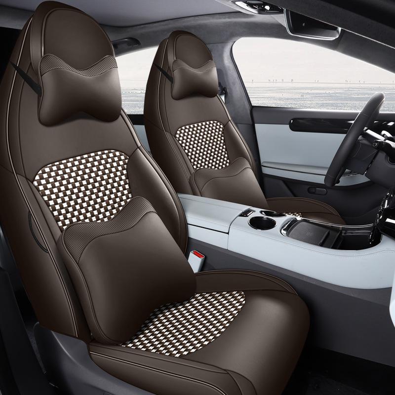Leapmotor C01 Seat Cover - Breathable, Perforated Leather, 5-Seat, All-Season, Ice Silk Cushion 2022.
