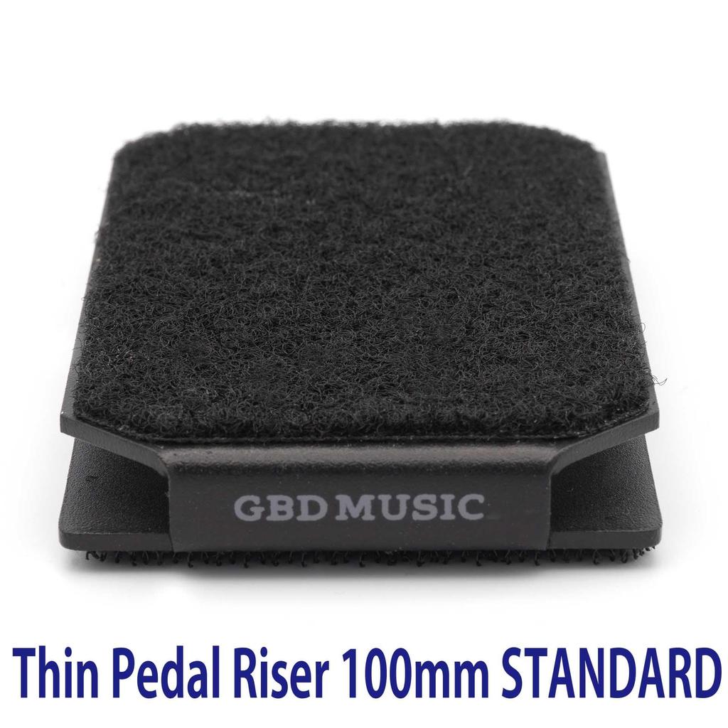 Thin Pedal 100mm Compact Pedal Riser for Effects