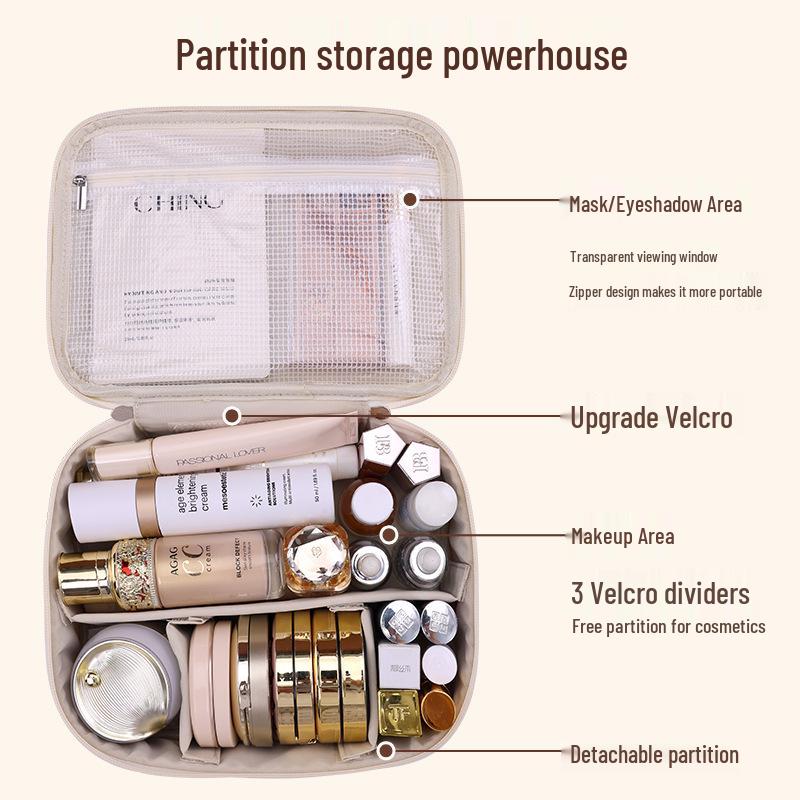 2024 Premium Large-Capacity Travel Makeup & Toiletry Bag