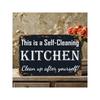 Vintage Metal Wall Art Sign Funny Kitchen Decor Retro Bar Poster