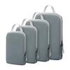 Compression Packing Cubes For Suitcases Travel 4 Set Expandable Travel Bags Organizer For Luggage