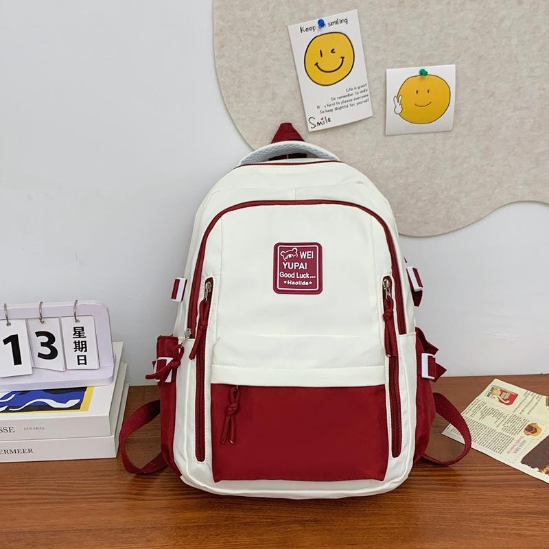 School Bag Female Large Capacity Durable Backpack Female Primary School Junior High School High School Backpack Female