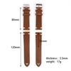 Retro Oil Wax Genuine Leather Watchband 18mm 20mm 22mm 24mm Quick Release Calfskin Watch Strap for Men Wristband Watch Accessory