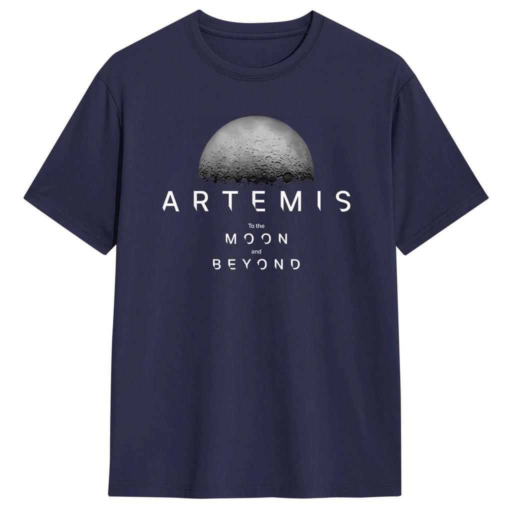 Artemis 1 Launch Mission To The Moon And Beyond Tshirts Hip Hop Summer Tees Streetwear Pure Cotton Tops Plus Size 5xl