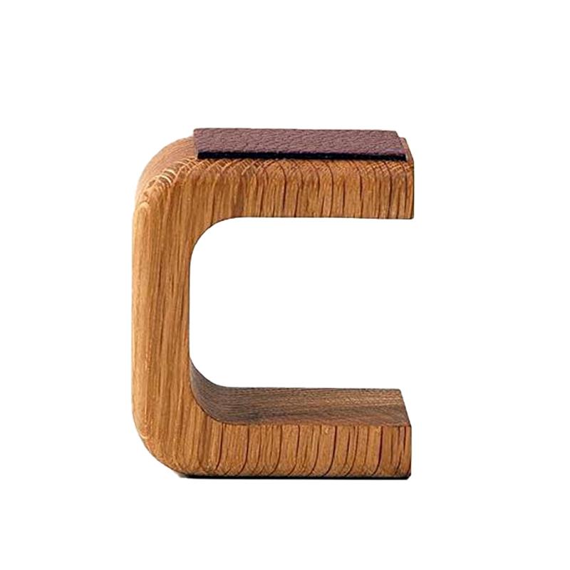 

1шт ювелирный органайзер элегантный кожаный чехол без электричества для браслета винтажный стенд аксессуар органайзер деревянный