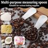 2 Pcs 2 Tbsp Scoop, Stainless Steel 2 Tablespoon Capacity, 30ml Short-Handled Coffee Scoop for Ground Coffees Fits ide Canisters