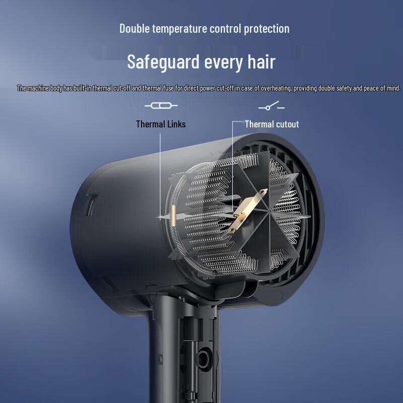 Midea Negative Ion Hair Dryer CN Plug (adapter Included)