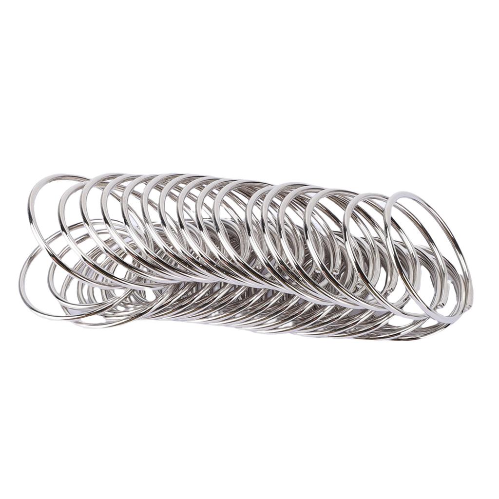 50Pcs Place Card Holder Round Shape Table Number Name Card Display Stand Metal Photo Clamp for Wedding