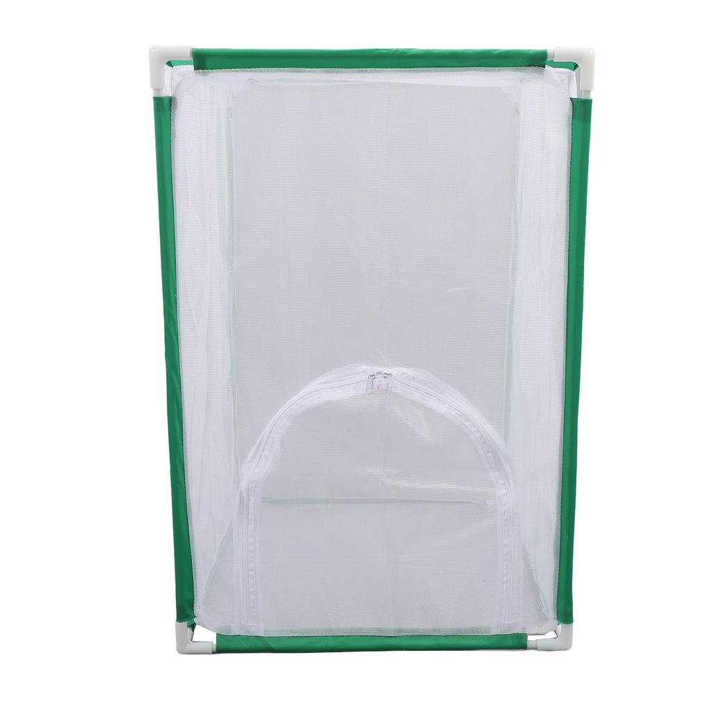 Mesh Cage 15.75x15.75x23.62in Butterfly Habitat Cage Plant Landscape Fiber Tube Enclosure