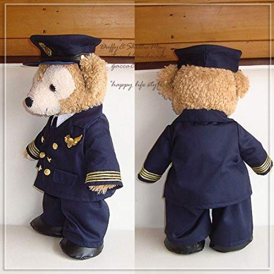 Duffy and Size Pilot Costume Welcome OKpilot Handmade ShellieMay, S, 43cm, Authentic! Bear,