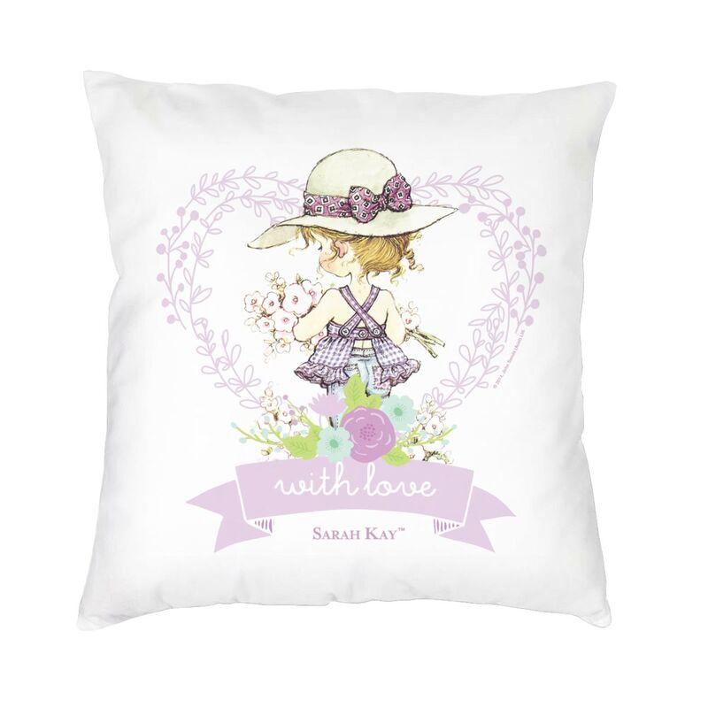 Sarah Kay Girl Cartoon Animation Cushion Cover Sofa Home Decorative Square Throw Pillow Cover 40x40 30x30cm 12x12in