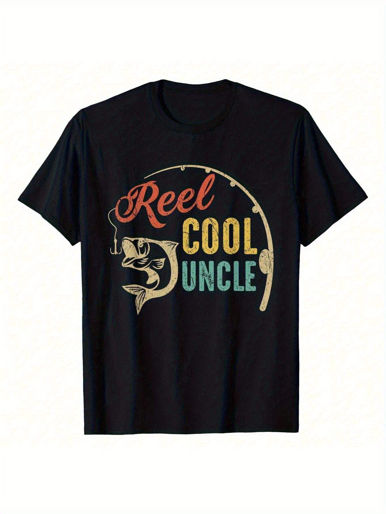 Father S Day Shirt Vintage Fishing Reel Cool Uncle T-shirt XXXXL