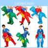 Costume Gonfiabile di Dinosauro Vivace Per Adulti e Bambini Perfetto Per le Feste di Halloween