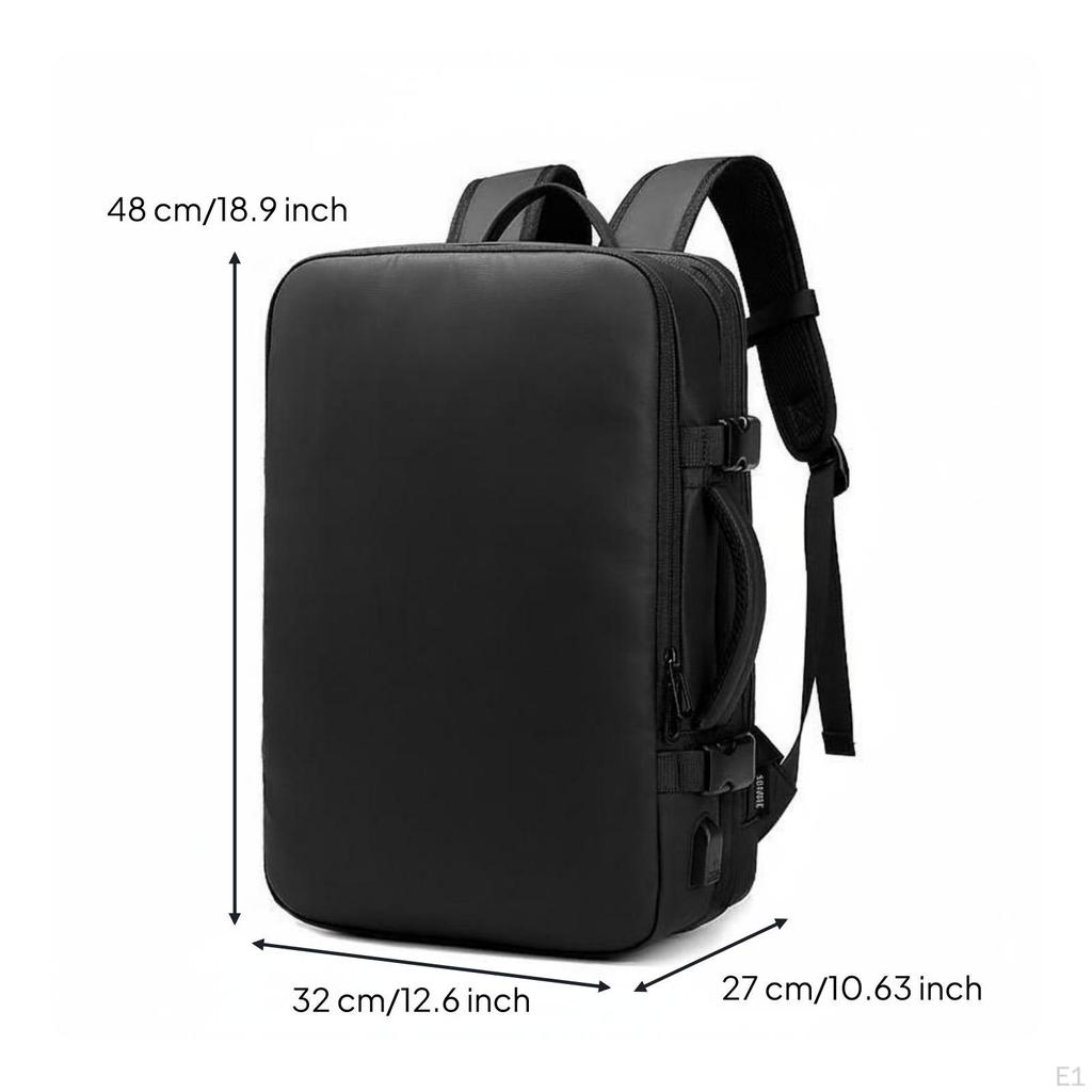 Waterproof Business Backpack MultiFunctional Expandable Laptop Large Capacity Luggage Gear