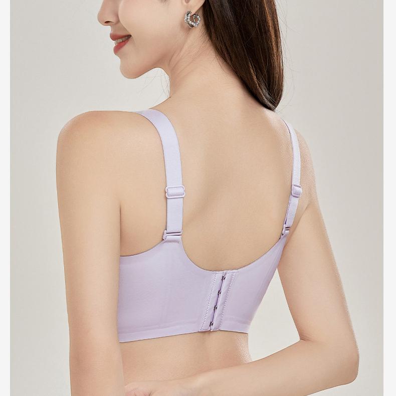 Non Steel Ring Bra Women's Adjustable Bra Women's Gathering Thick Collection Accessory Bra Anti Sagging Bra