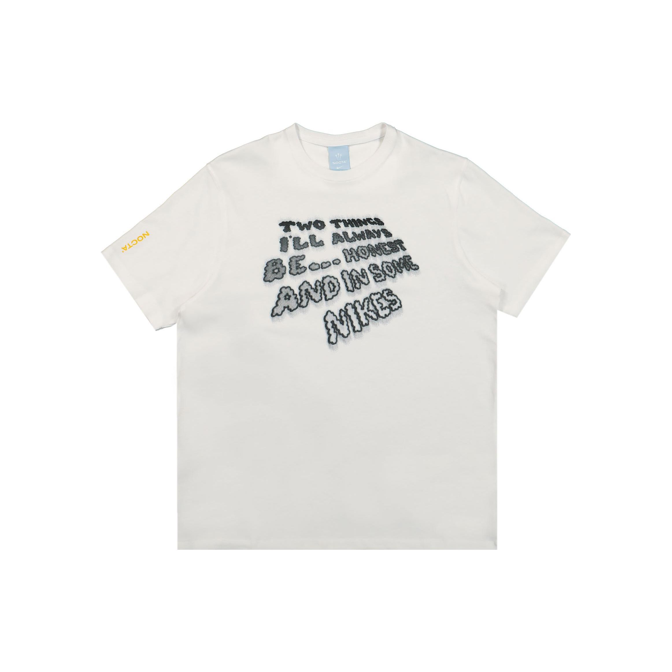 

Белая мужская футболка с короткими рукавами Nike x NOCTA DO2836-100 XXL