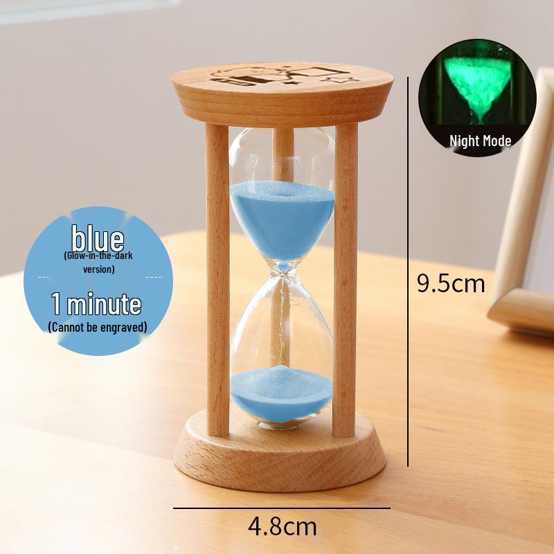Drop-Proof Hourglass Timer for Children - 5/20/30 Min Options, Learning and Decorative Quicksand Design