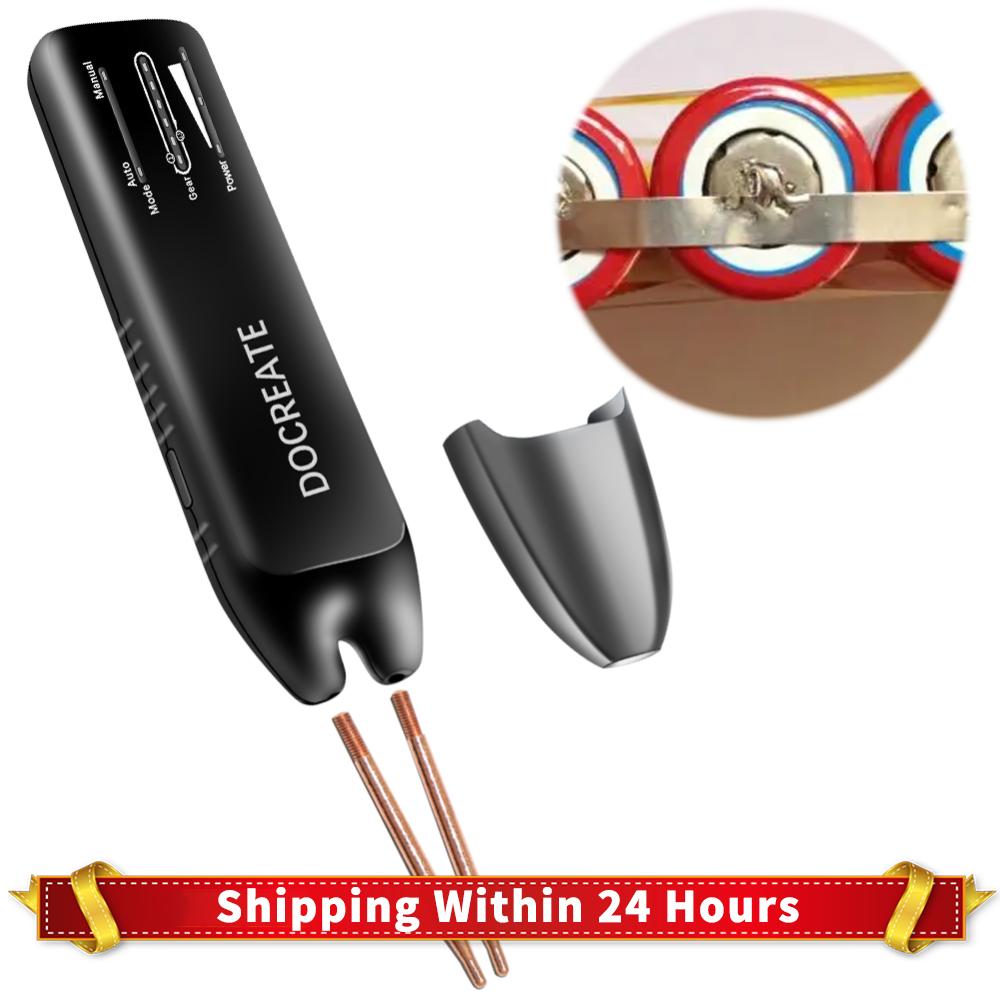 Sudor prin puncte cu baterie, 11 trepte de viteză, reglabil automat, moduri manuale, aparat de sudură pe puncte portabil Instrument de sudură în puncte pentru baterie 18650