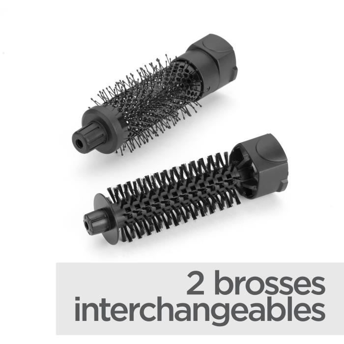 Brosse soufflante - BaByliss - AS82E Shape &amp; Smooth - Pour une mise en forme et du volume