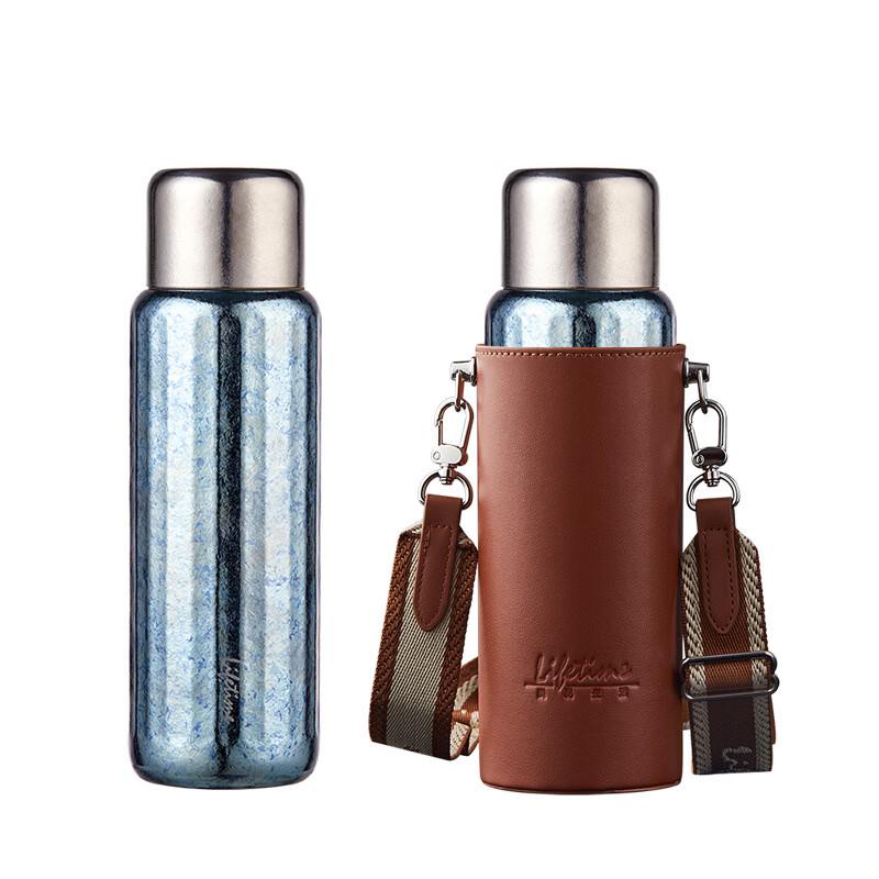 Pure Titanium Insulated Tea Infuser Bottle 600ml