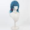 New Jinx Cosplay Wig Arcane Season 2 Ball Dance Party Short Blue Heat Resistant Synthetic Hair Anime LOL Role Play Wigs + WigCap