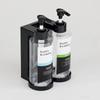 Wall Mounted Manual Soap Dispensers Hand Press Clear Empty Pump Bottle Lock Large Capacity Hand Sanitizer Jar Washroom