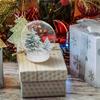UKCOCO Snow Globe 270ml 12 Water Globe with Lid and Screw Craft Kit Kit, Clear, Pieces, DIY, Handmade, Cap,