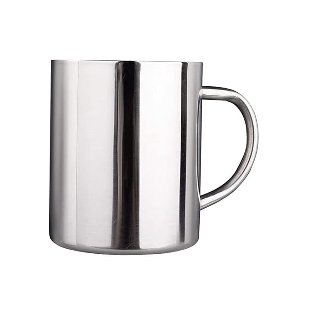 RSINC Stainless Steel Shaving Bowl,Shaving Bowl with Handle | Stainless Steel Metal | Bowl Cup Shaver Razor Cleansing Foam Tool for Men | 200 ml |