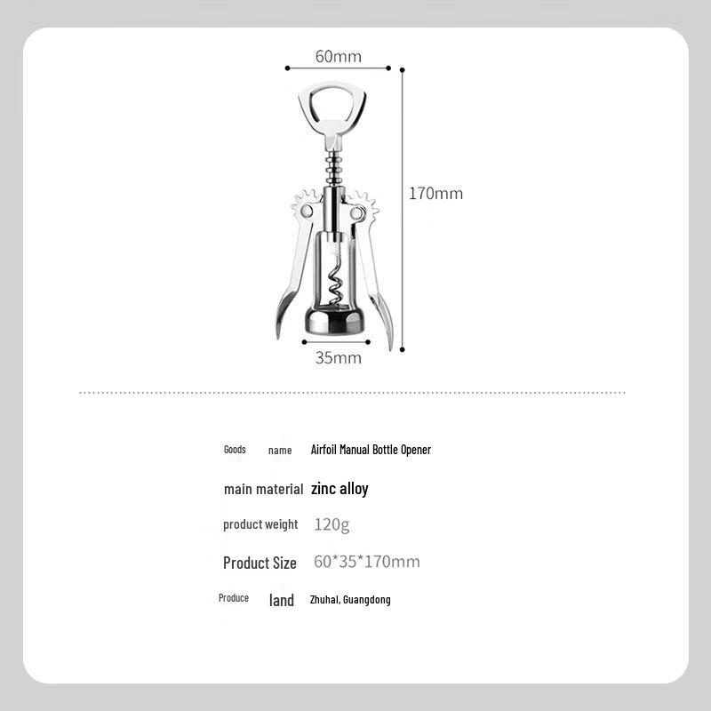CLITON Wine and Beer Bottle Opener