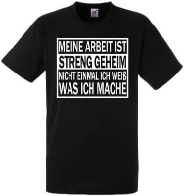 Zegswijzen Mannen T-shirt Leuk Grappig Grappig Werk Beroep Zegging Tekst Motief Shirt Cadeau